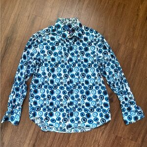 Robert Graham Men's button down long sleeve Shirt